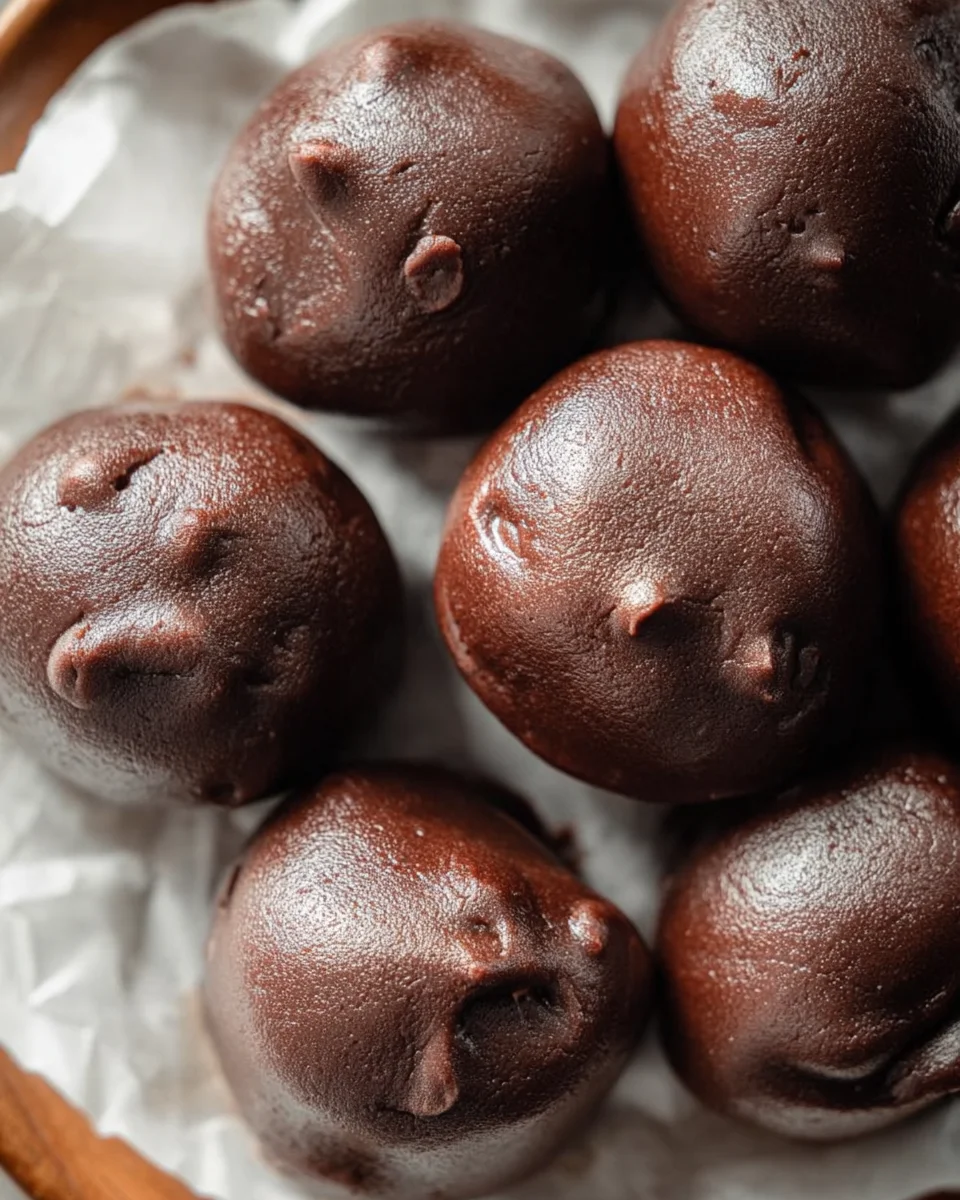 3-Ingredient No Bake Brownie Bites 13 3-Ingredient