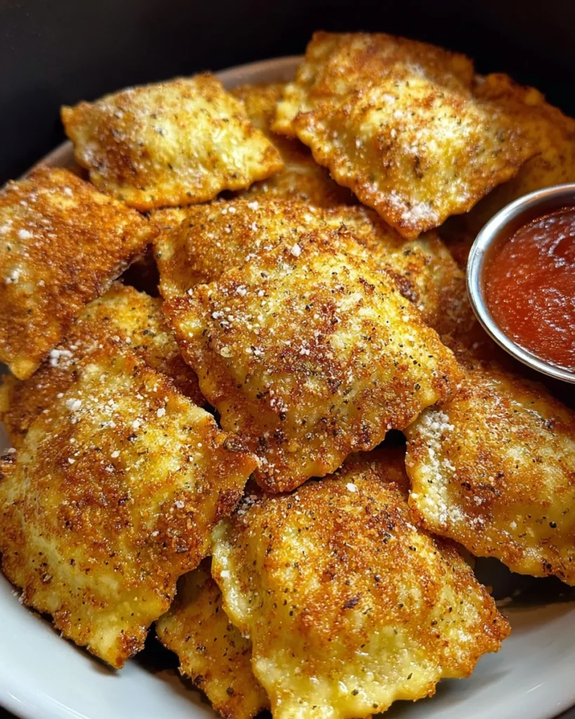 Air Fryer Ravioli