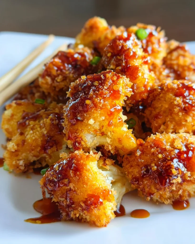 Baked Orange Cauliflower