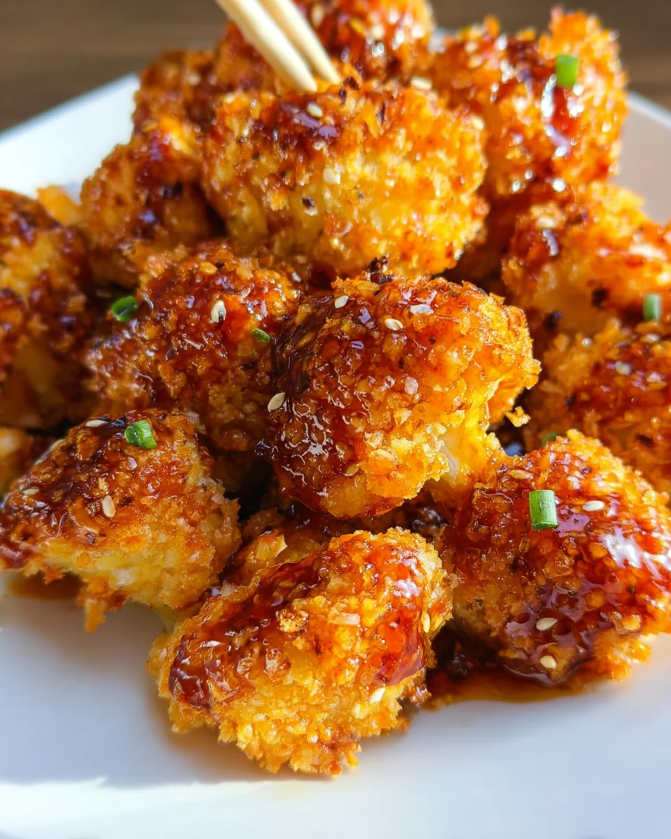 Baked Orange Cauliflower 23 Baked