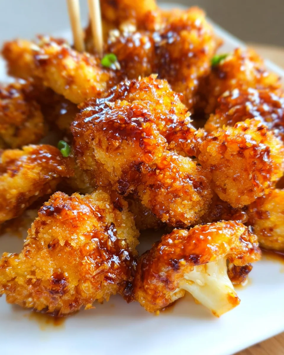 Baked Orange Cauliflower 24 Baked