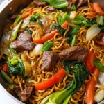 Beef Pan-Fried Noodles 20 Beef Pan-Fried Noodles