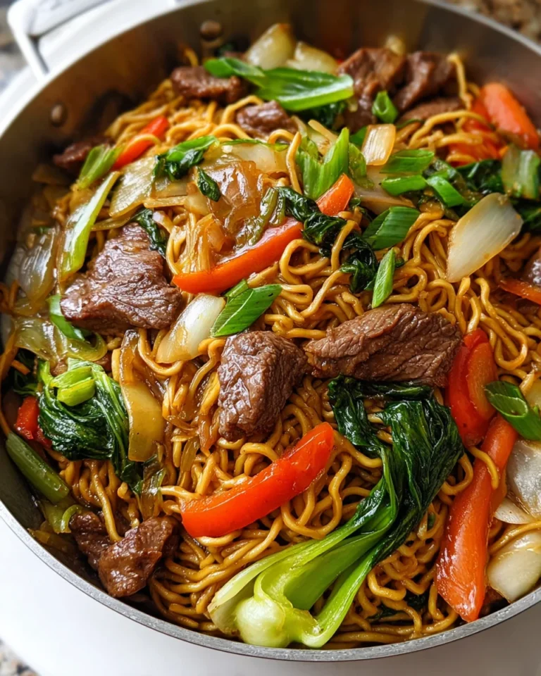 Beef Pan-Fried Noodles