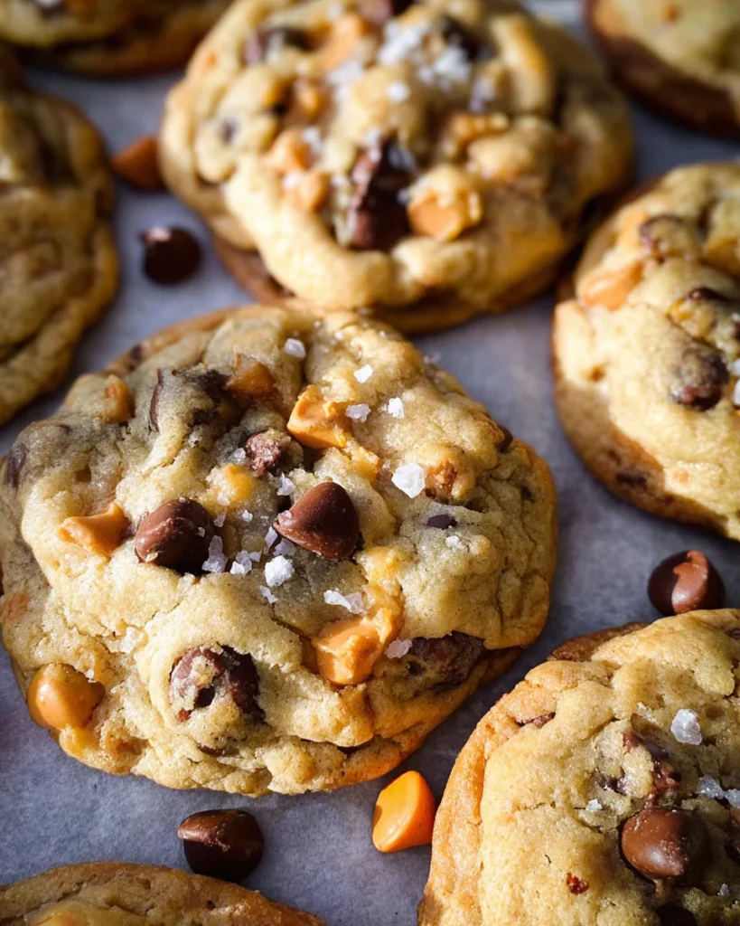 Best Ever Butterscotch Chocolate Chip Cookies (with Sea Salt)