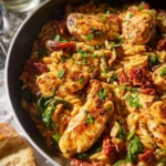 Cajun Chicken Orzo