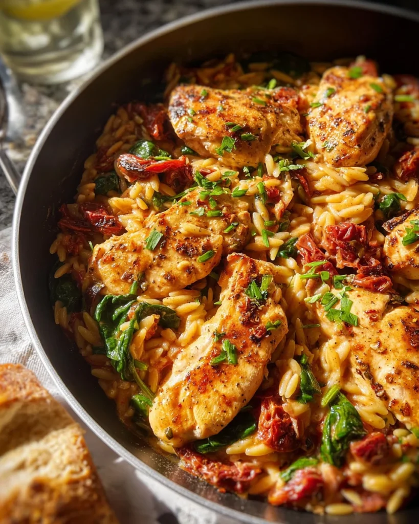 Cajun Chicken Orzo