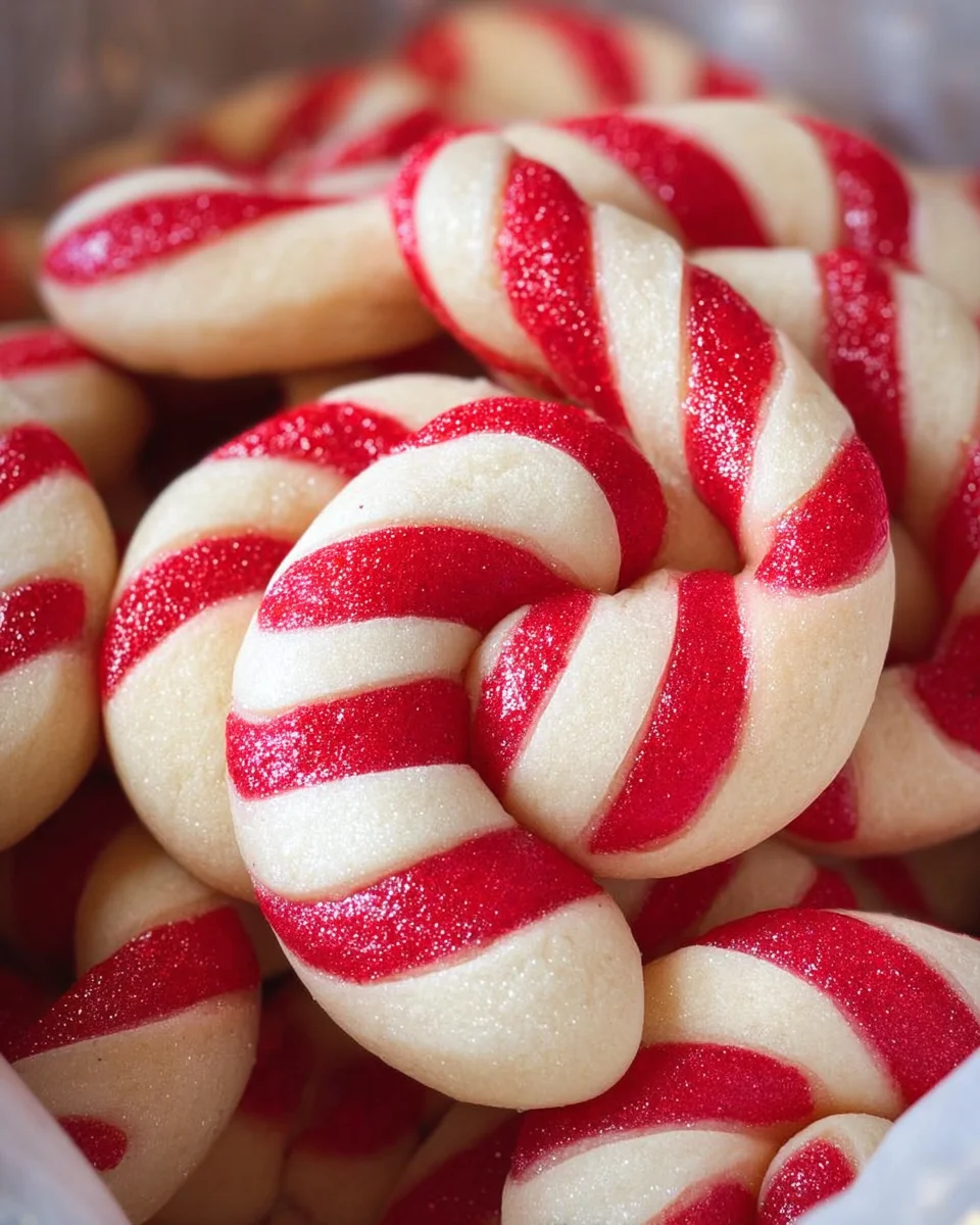 Candy Cane Cookies Recipe 24 Candy