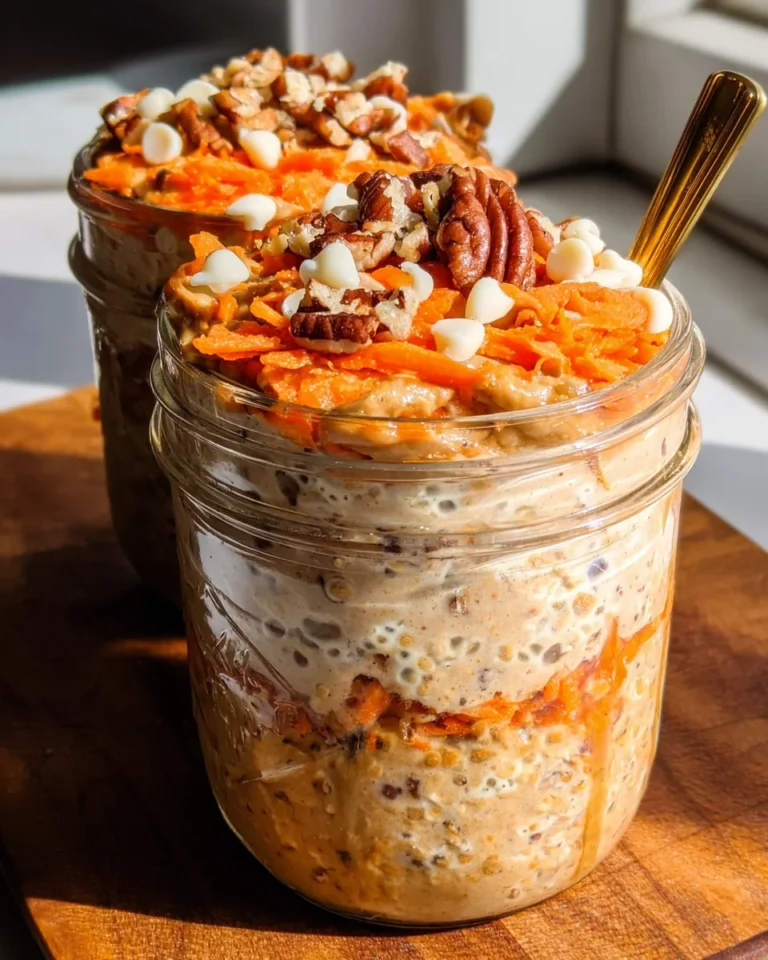 Carrot Cake Overnight Oats