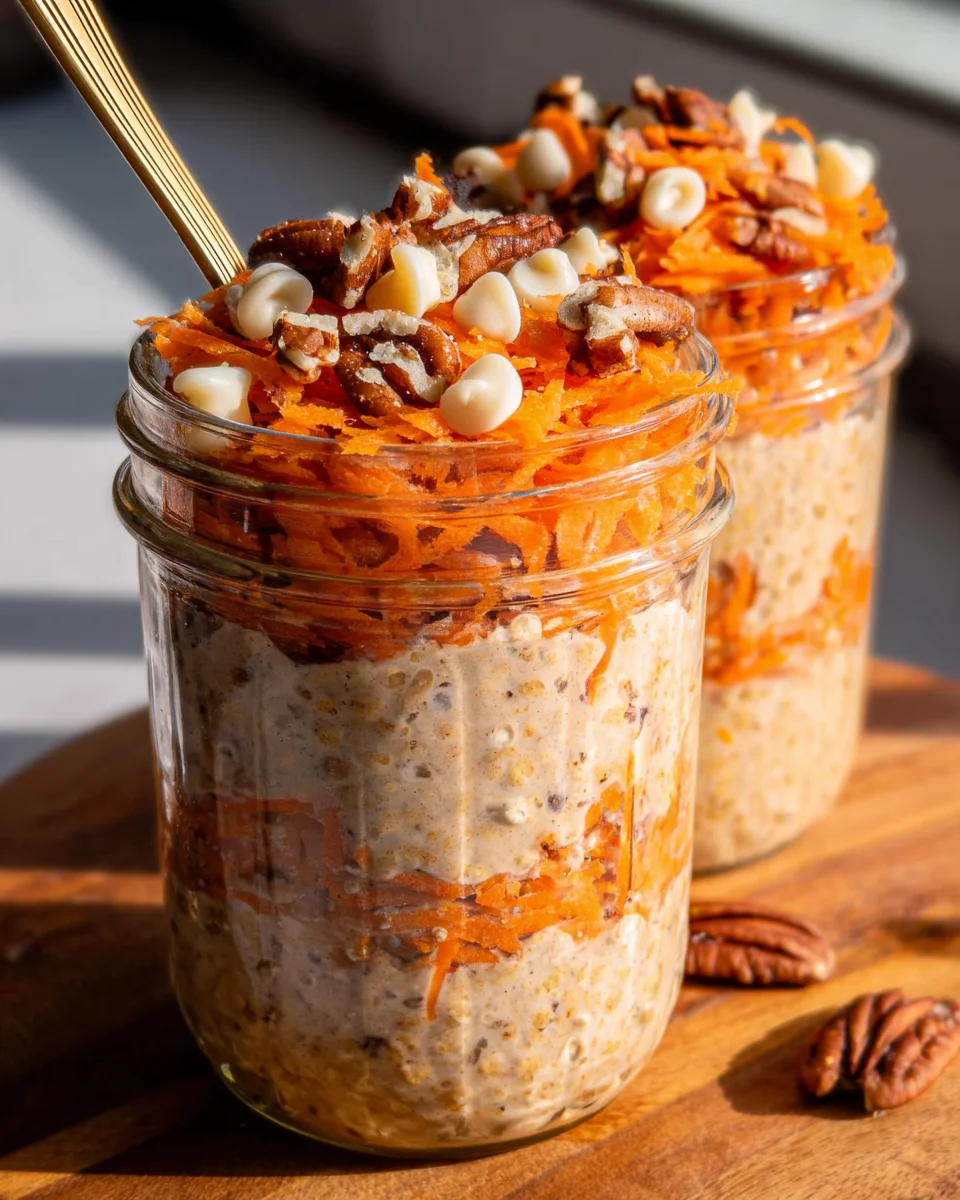 Carrot Cake Overnight Oats 21 Carrot