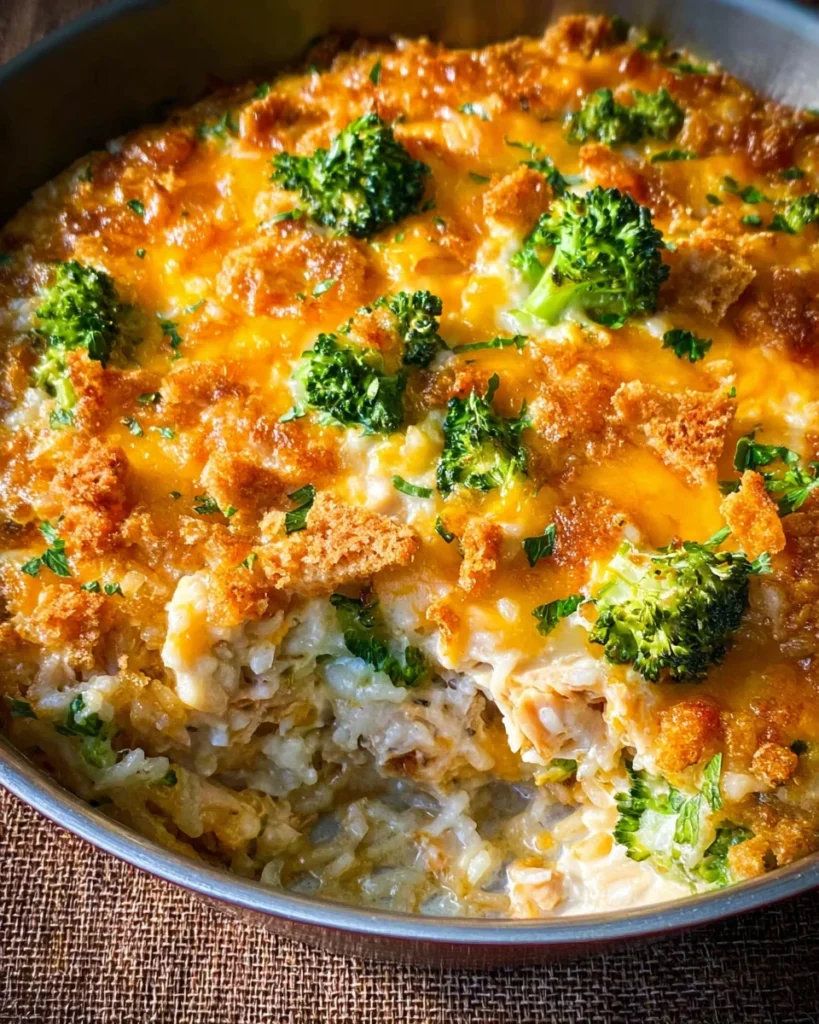 Chicken Broccoli Rice Casserole
