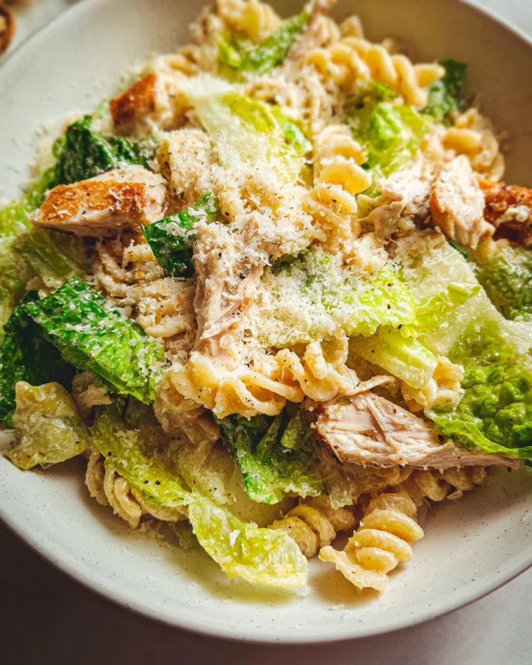 Chicken Caesar Pasta Salad