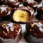 Chocolate Peanut Butter Banana Bites