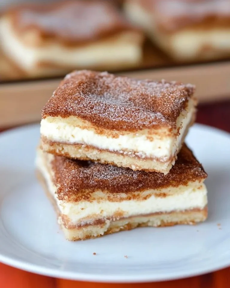 Churro Cheesecake Bars