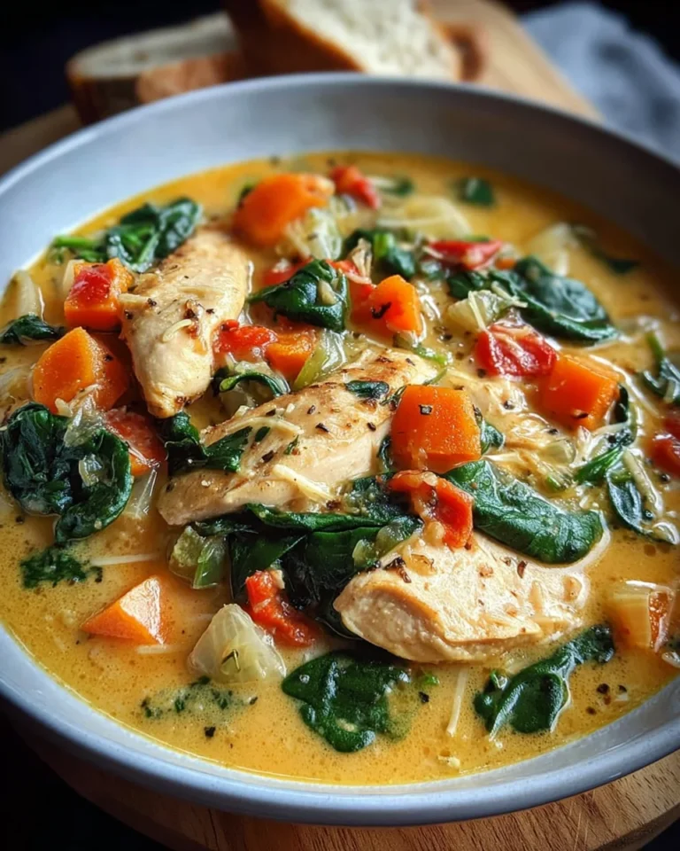 Creamy Tuscan Chicken Soup