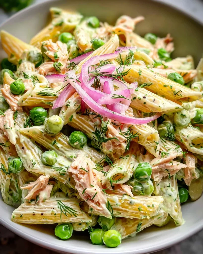 Creamy and Healthy Tuna Pasta Salad