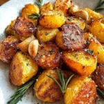 Crispy Roast Potatoes with Rosemary and Garlic - Whole30 20 Crispy Roast Potatoes with Rosemary and Garlic - Whole30