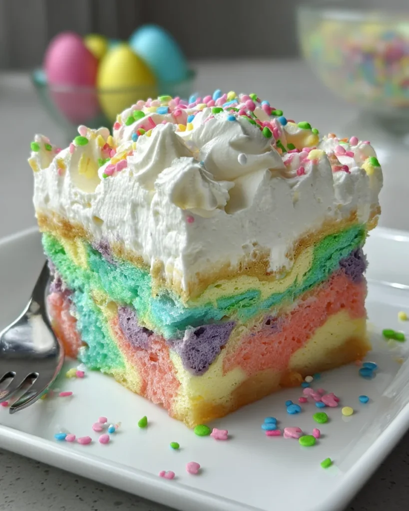 Easter Poke Cake