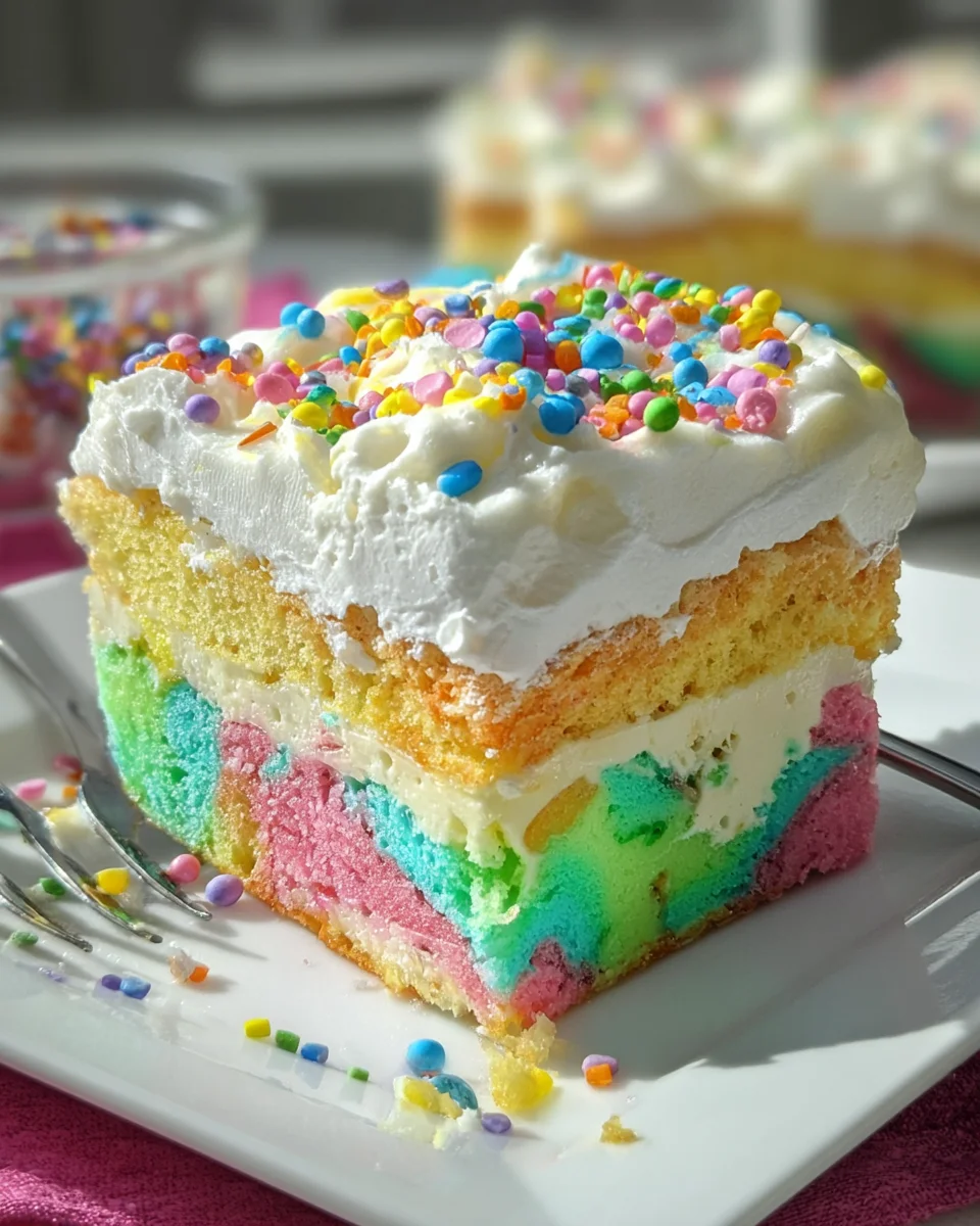 Easter Poke Cake 18 Easter