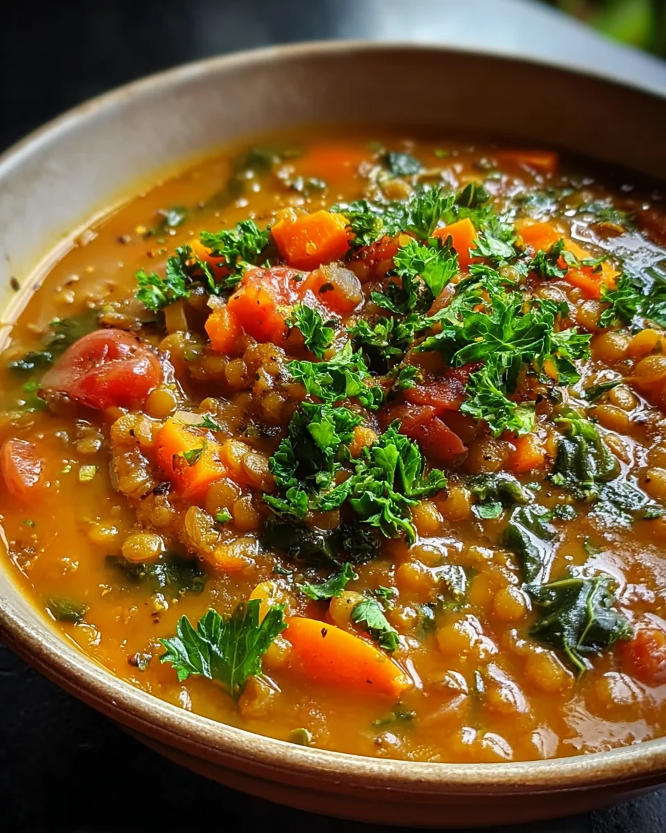 Easy Lentil Vegetable Soup 24 Easy