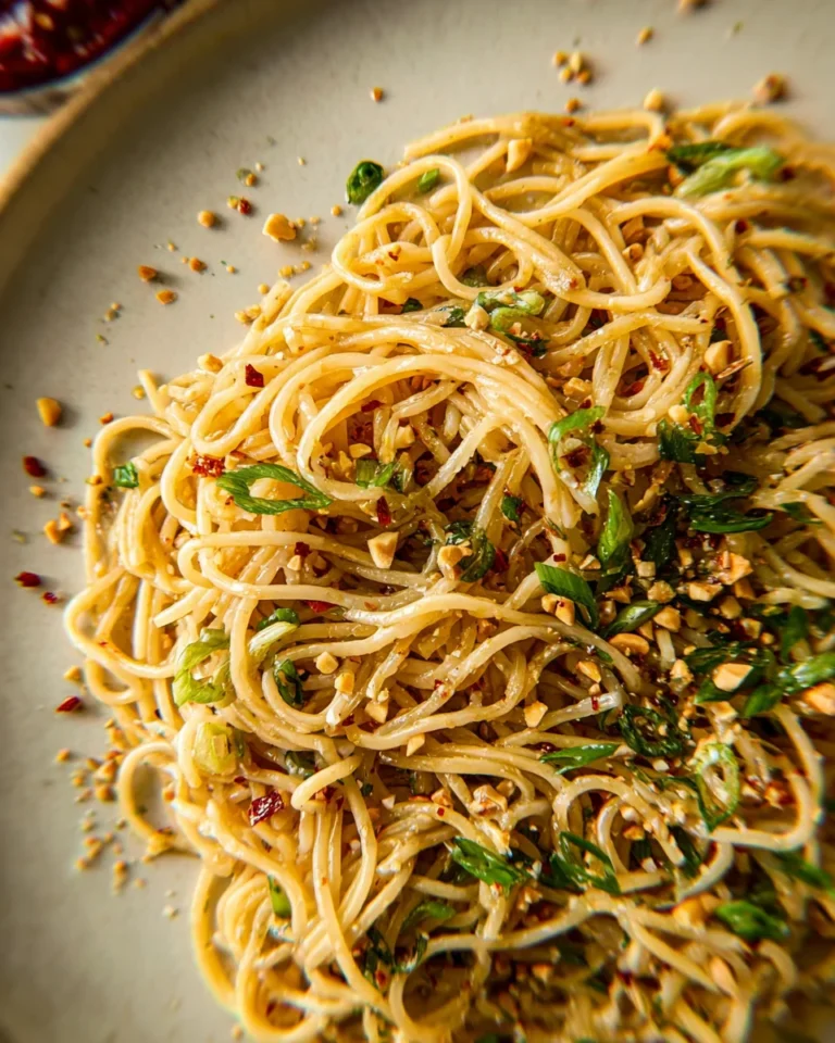 Garlic Sesame Noodles