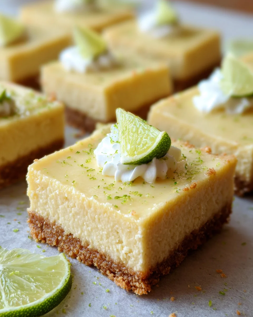 Key Lime Pie Bars 17 Key