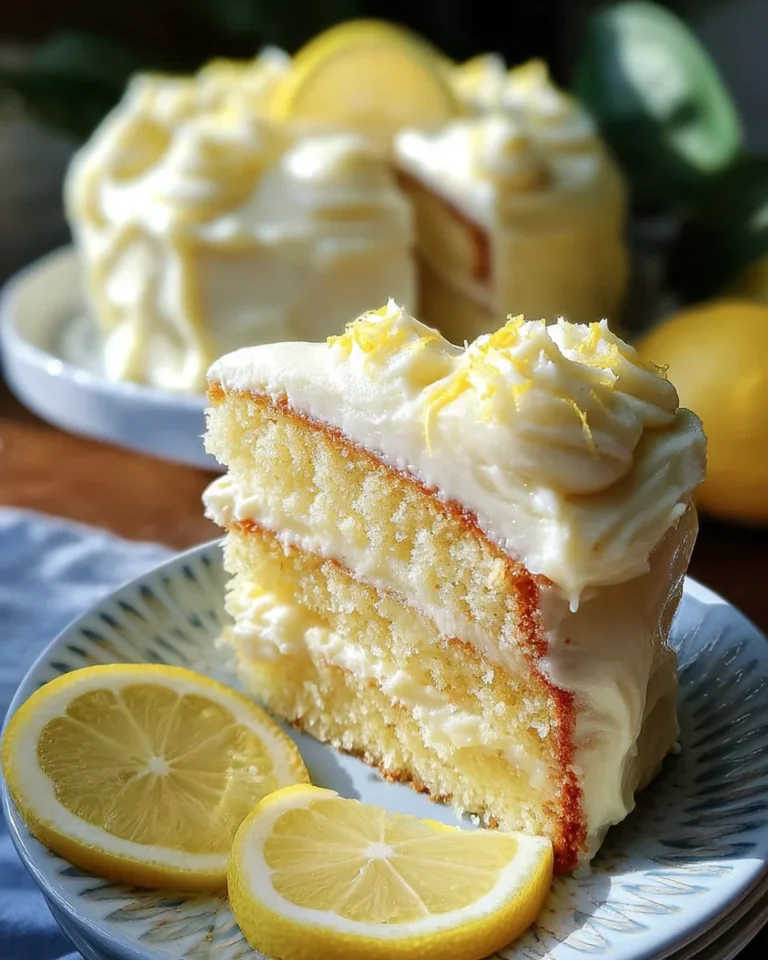 Lemon Velvet Cake with Lemon Cream Cheese Frosting