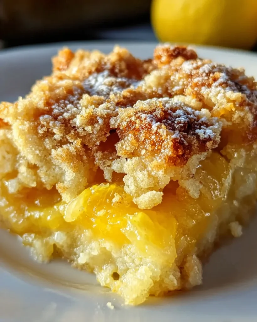 Magic Lemon Cobbler