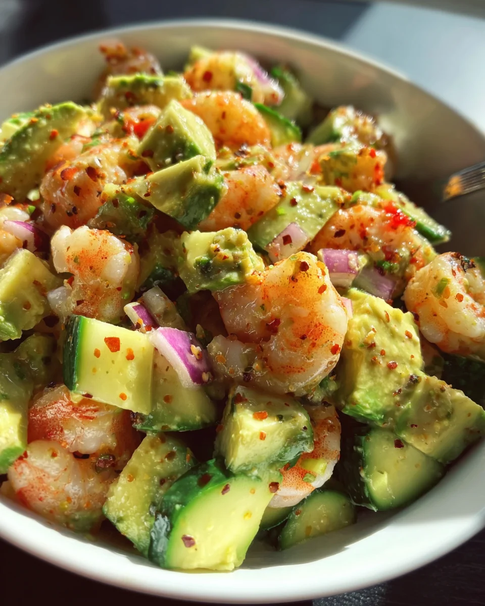 Mediterranean Keto Shrimp Salad 18 Mediterranean