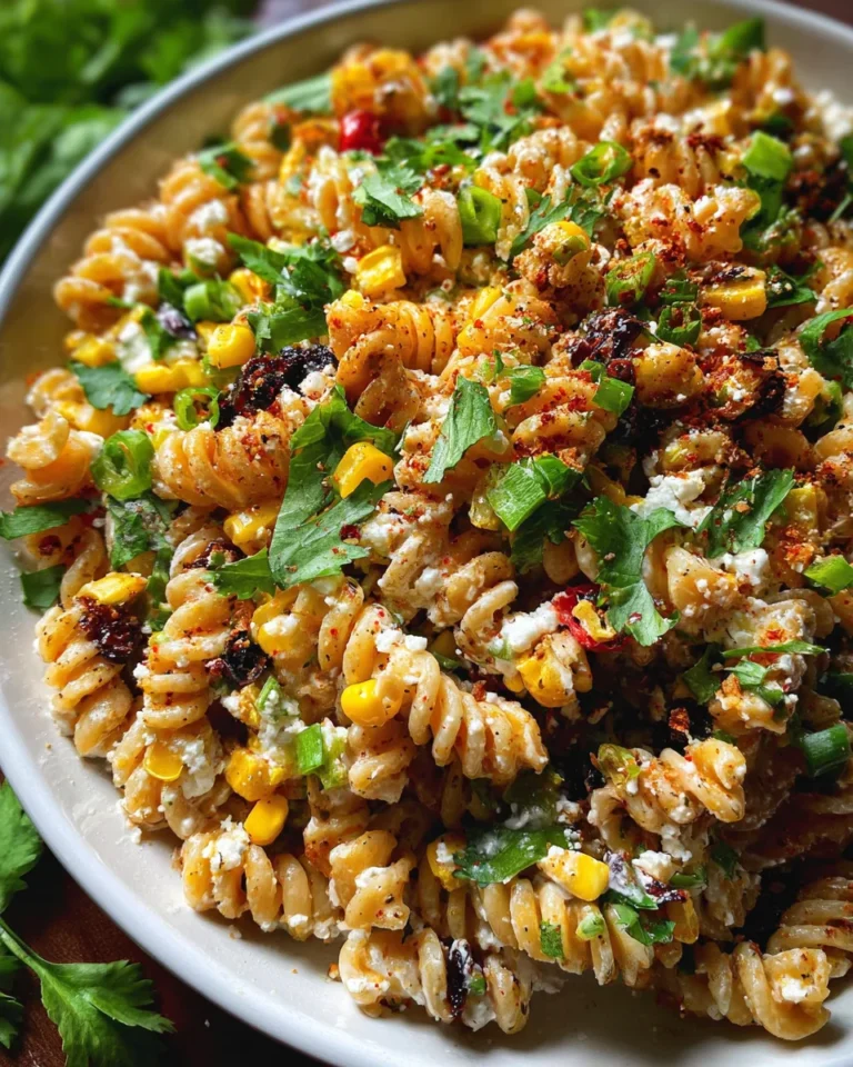 Mexican Street Corn Pasta Salad