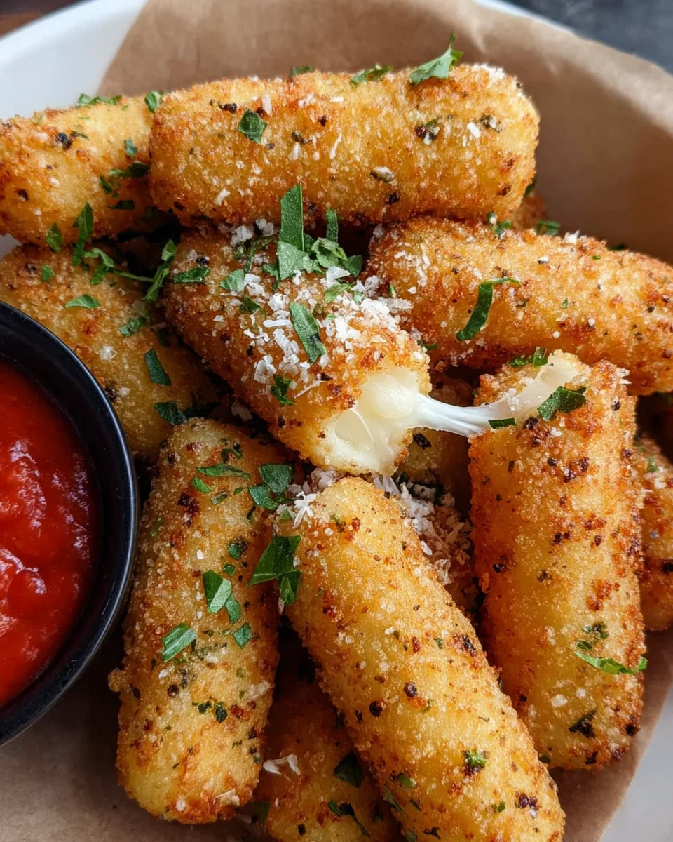 Mozzarella Sticks 18 Mozzarella