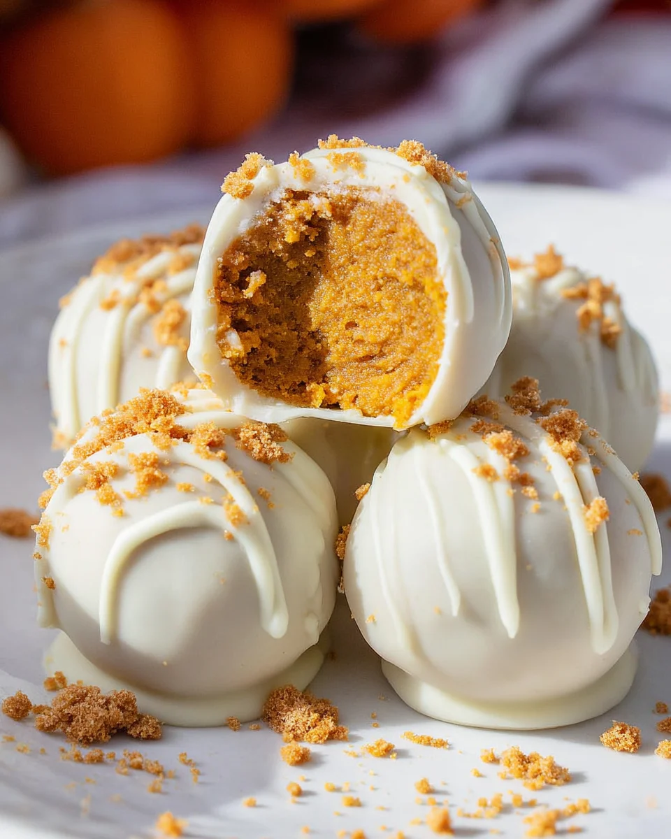 No Bake Pumpkin Balls 19 No