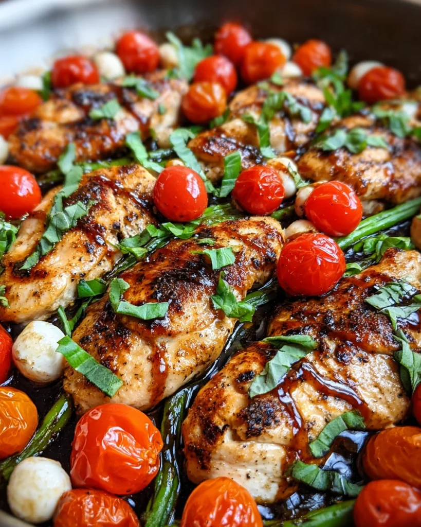 One Pan Balsamic Chicken
