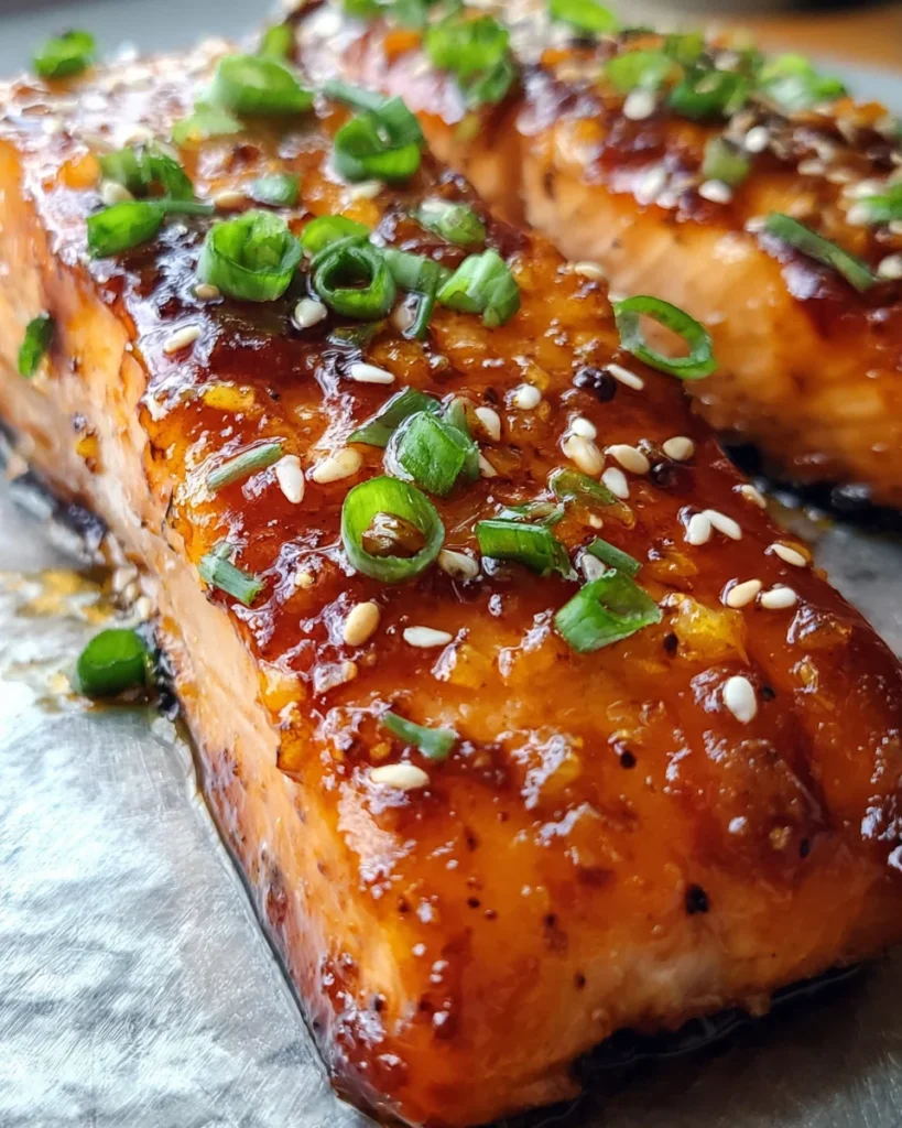 Orange Teriyaki Salmon