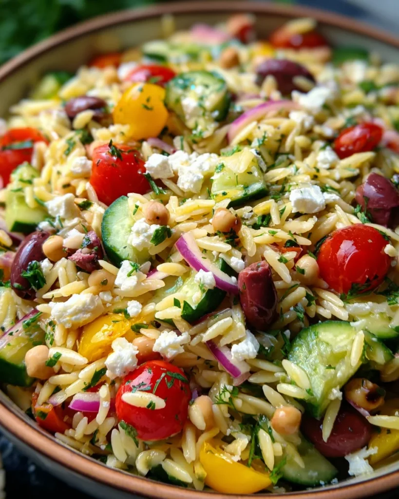 Orzo Pasta Salad
