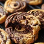 Peanut Butter Brownie Swirl Cookies 23 Peanut Butter Brownie Swirl Cookies