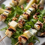 Pear & Brie Cheese Salad Skewers 14 Pear & Brie Cheese Salad Skewers