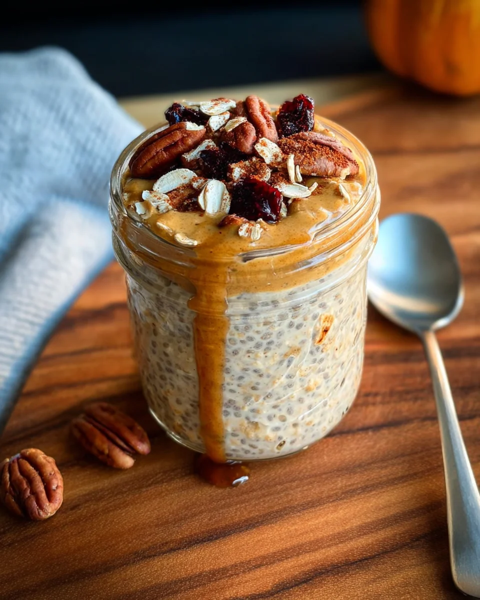 Pumpkin Overnight Oats Recipe 14 Pumpkin