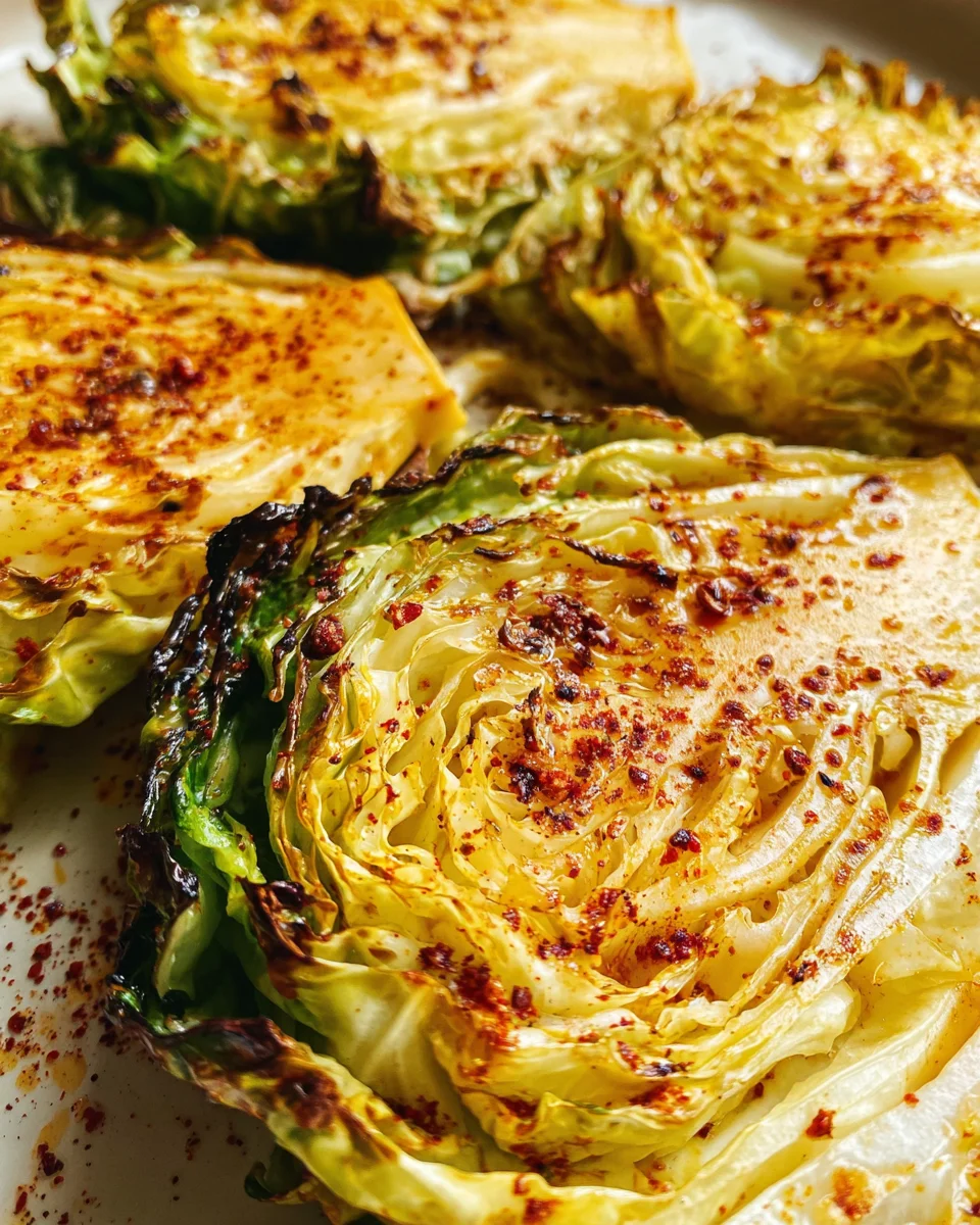 Roasted Cabbage Steaks 15 Roasted
