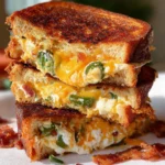 Roasted Jalapeño Popper Grilled Cheese 21 Roasted Jalapeño Popper Grilled Cheese