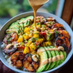 Shrimp and Avocado Bowls with Mango Salsa & Lime-Chili Sauce 17 Shrimp and Avocado Bowls with Mango Salsa & Lime-Chili Sauce