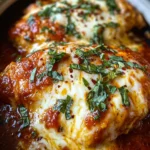 Slow Cooker Cheesy Mozzarella Chicken
