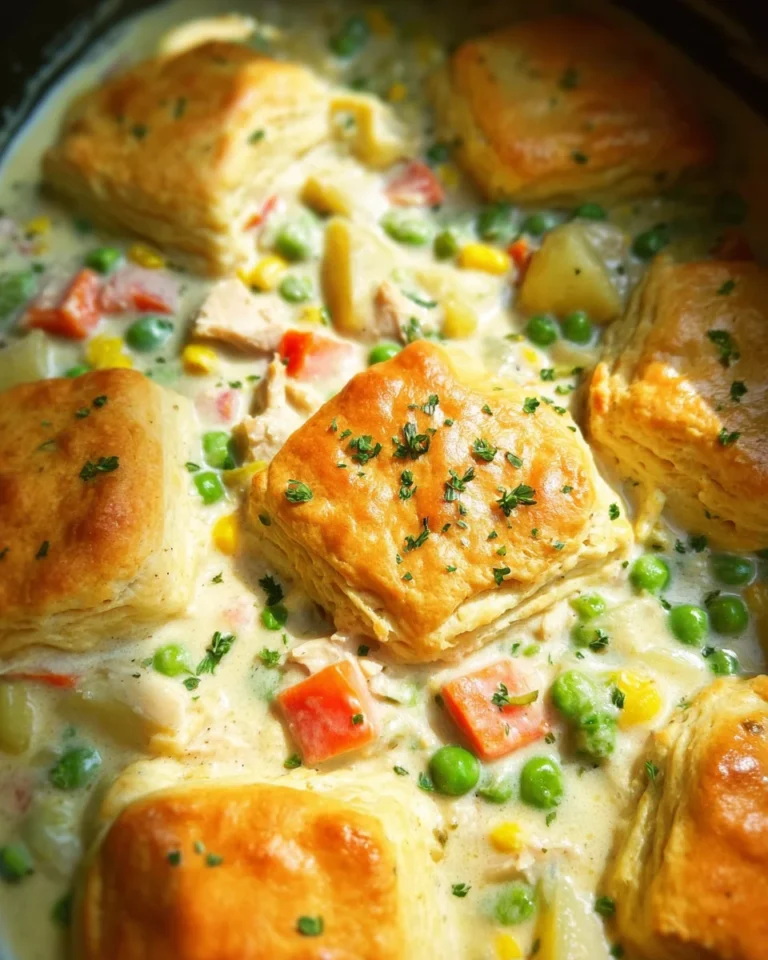 Slow Cooker Chicken Pot Pie