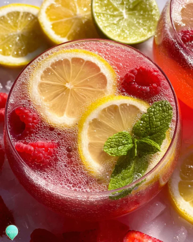 Sparkling Lemonade Punch Recipe