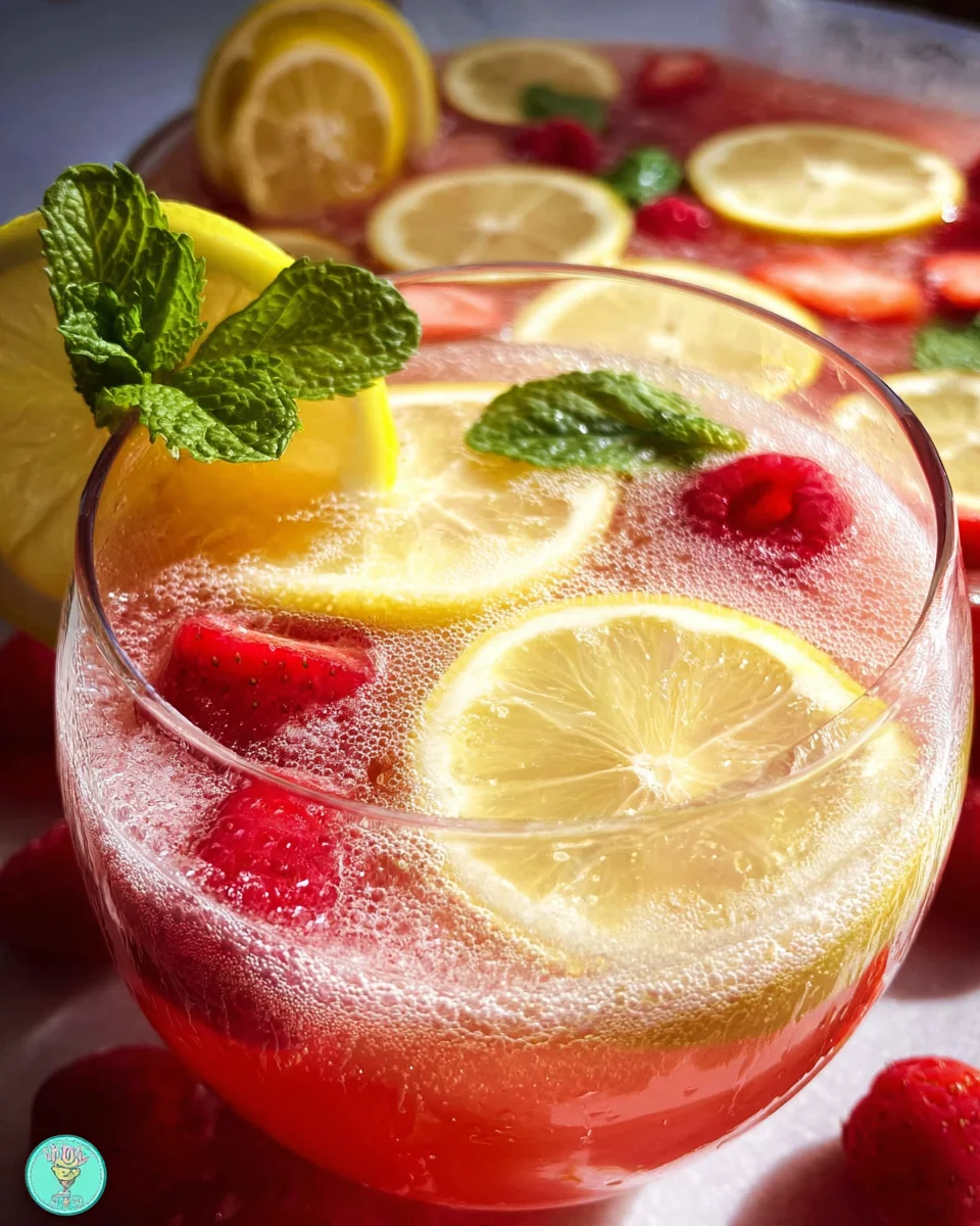 Sparkling Lemonade Punch Recipe 16 Sparkling