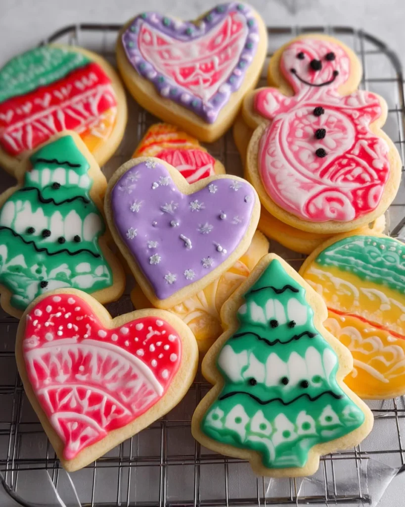 Sugar cookie icing that hardens