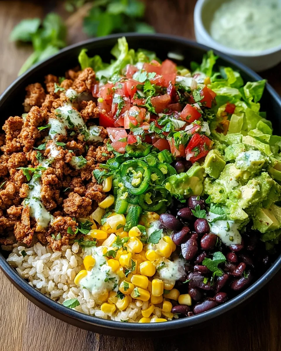 Taco Lunch Bowls 19 Taco
