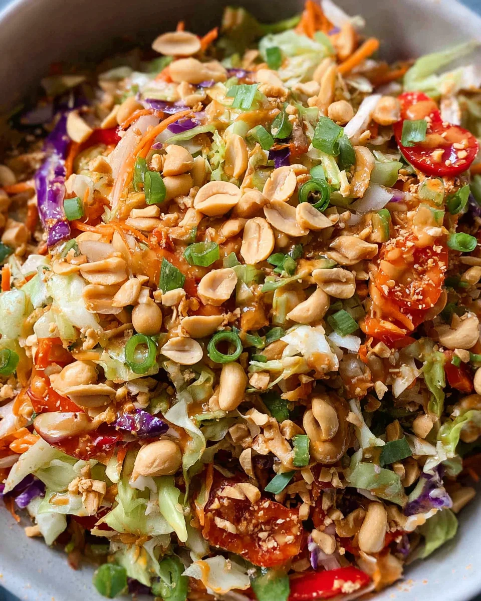 Thai Peanut Salad 22 Thai