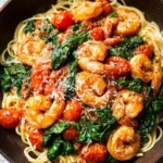 Tomato Spinach Shrimp Pasta 19 Tomato Spinach Shrimp Pasta