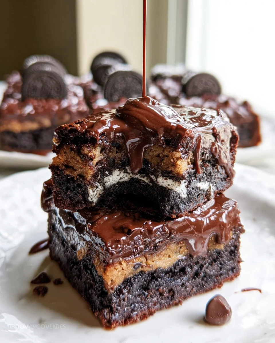 Triple Threat Brownies 22 Triple Threat Brownies