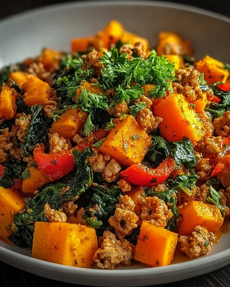 Turkey Sweet Potato Skillet
